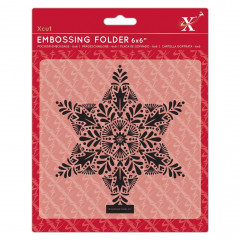 Xcut Embossing Folder 6x6 - Foliage Star